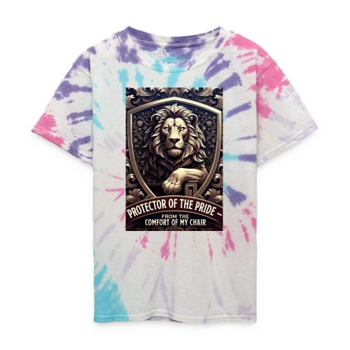 Lion King T Shirt, Funny Low-Effort Father Gift - Kid's Tie Dye T-Shirt