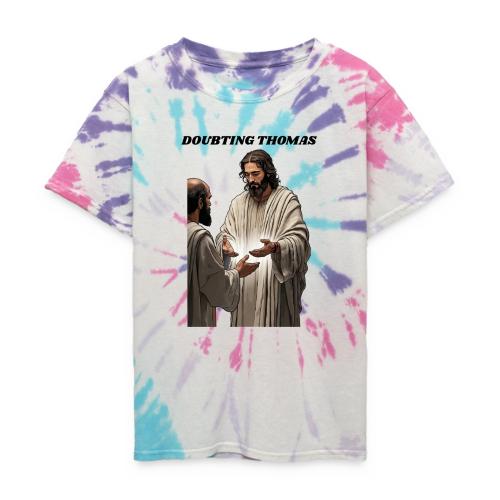 Doubting Thomas Resurrection T Shirt, Gift - Kid's Tie Dye T-Shirt