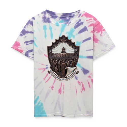 Sermon on the Mount T Shirt, Christian Faith Gift - Kid's Tie Dye T-Shirt
