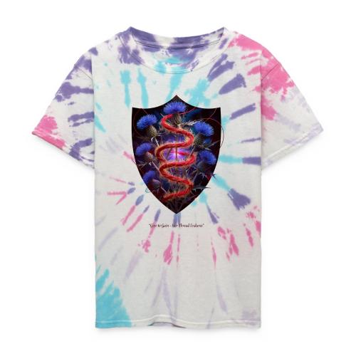 Women’s Day Crimson Thread Matriarch T Shirt, Gift - Kid's Tie Dye T-Shirt