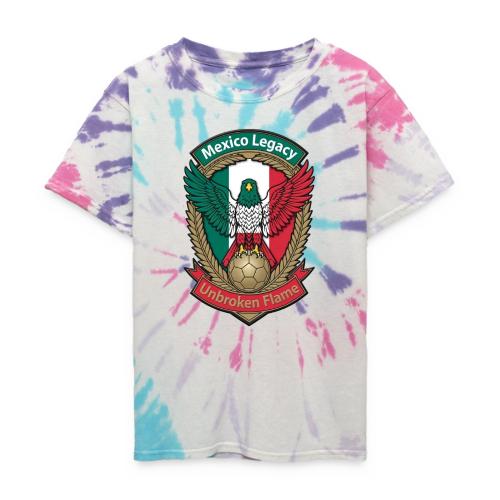 Mexico Eagle Legacy T-Shirt, Mexican Pride Gift - Kid's Tie Dye T-Shirt
