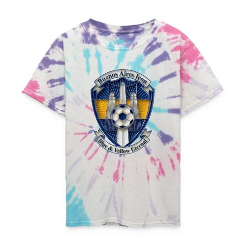 Buenos Aires Icon T Shirt, Soccer City Pride Gift - Kid's Tie Dye T-Shirt