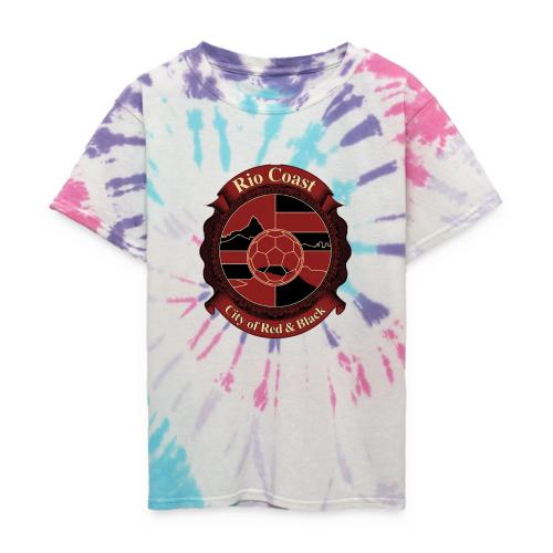 Flamengo Rio Coast T Shirt, Football Pride Gift - Kid's Tie Dye T-Shirt