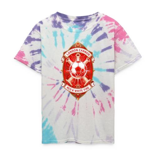 Red London Cannon T Shirt,Football City Pride Gift - Kid's Tie Dye T-Shirt