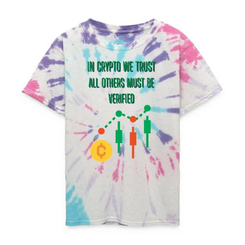 Sarcastic Bitcoin Investor T-shirt - Kid's Tie Dye T-Shirt