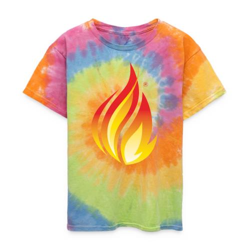 HL7 FHIR Flame Logo - Kid's Tie Dye T-Shirt