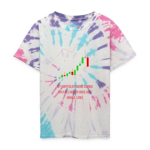 Technical Analysis Trading T-Shirt| Sarcastic - Kid's Tie Dye T-Shirt