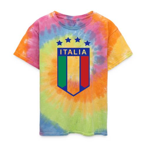 4 Star Italia Shield - Kid's Tie Dye T-Shirt