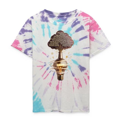 Dad Joke Generator T Shirt - Kid's Tie Dye T-Shirt