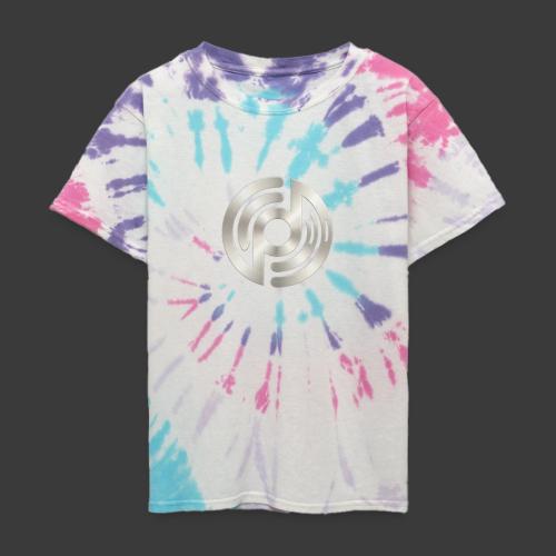 Open Musicians Collective Chrome Logo - Kid's Tie Dye T-Shirt