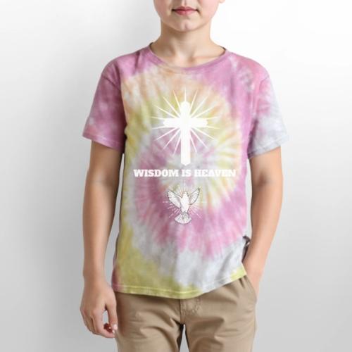Wisdom is Heaven - Kid's Tie Dye T-Shirt