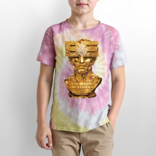 Be the Myth the Legend - Kid's Tie Dye T-Shirt