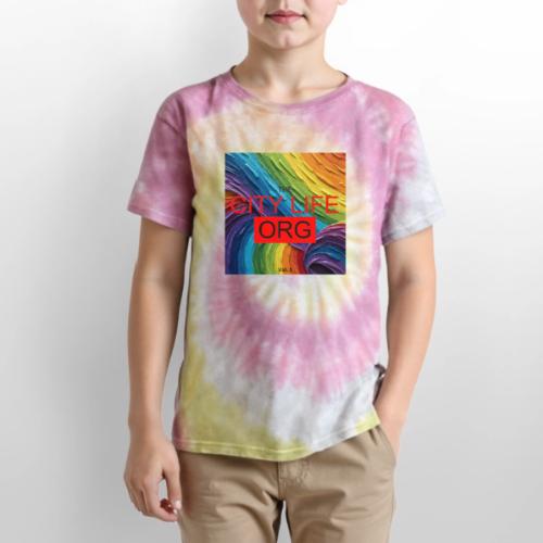 CIty Life Org Vol. 1 - Kid's Tie Dye T-Shirt