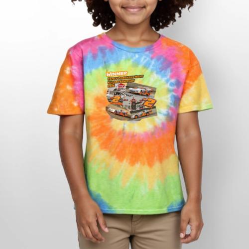 Rob Trent Eldora Speedway FFN#1 Design 1 - Kid's Tie Dye T-Shirt