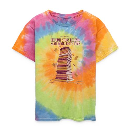 Bedtime Story Legend T Shirt - Kid's Tie Dye T-Shirt