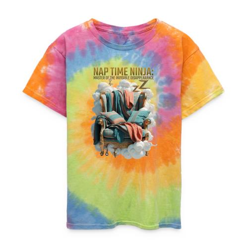 Nap Time Ninja T Shirt - Kid's Tie Dye T-Shirt