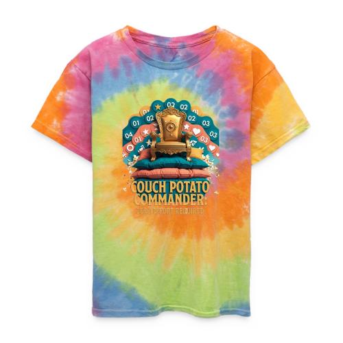 Dad Tax Collector T Shirt - Kid's Tie Dye T-Shirt