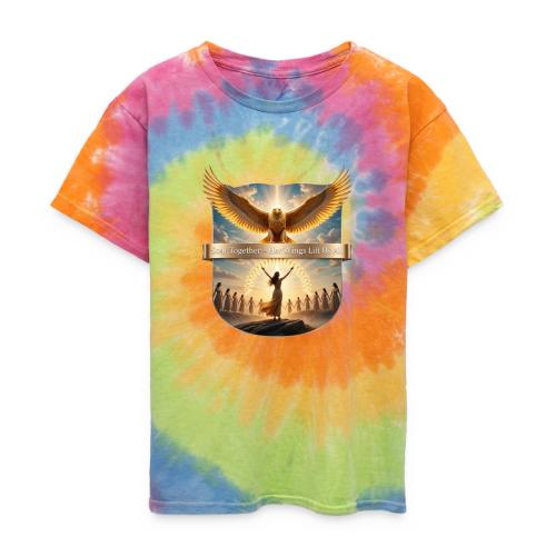 Women’s Day Eagle Matriarch T Shirt,, Gift for Mom - Kid's Tie Dye T-Shirt