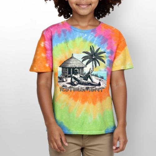 Retirement - Kid's Tie Dye T-Shirt