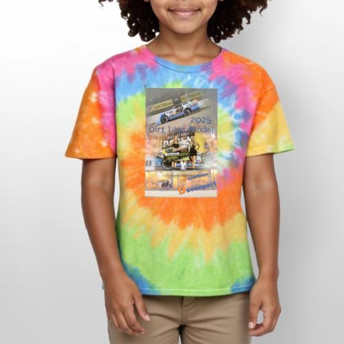 Jonathan Davenport DLM Eldora Speedway 2025 - Kid's Tie Dye T-Shirt