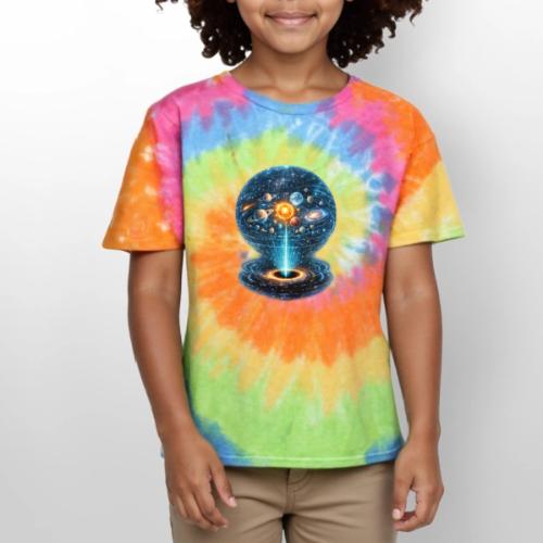 Holographic Universe - Kid's Tie Dye T-Shirt