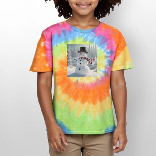 Frosty - Kid's Tie Dye T-Shirt