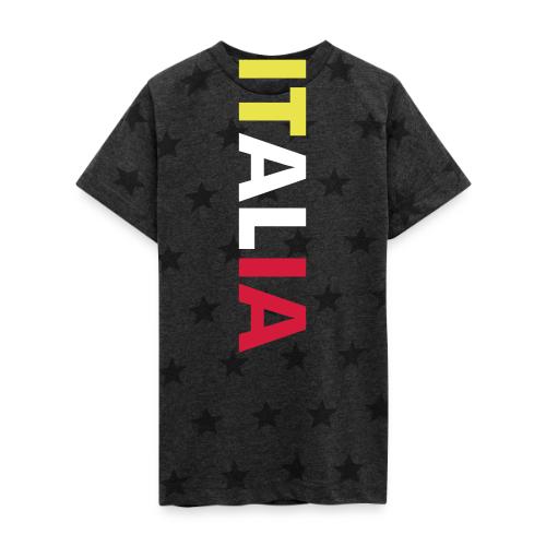 ITALIA green, white, red - Kid's 5 Star Print T-Shirt