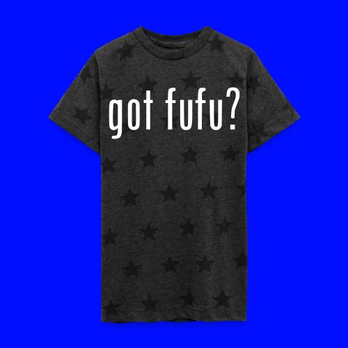 gotfufu-black - Kid's 5 Star Print T-Shirt