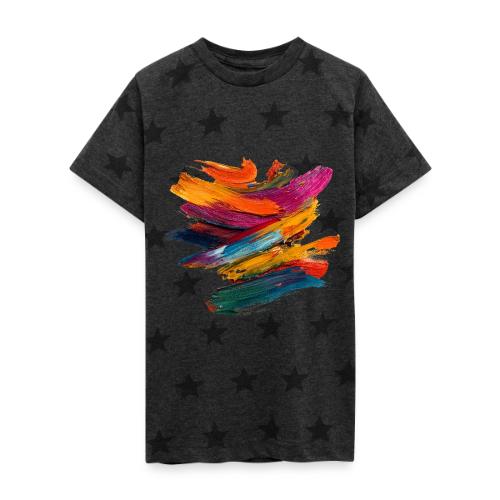 Harmony in Motion - Kid's 5 Star Print T-Shirt