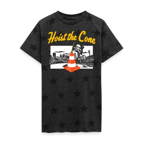 Hoist The Cone - Kid's 5 Star Print T-Shirt