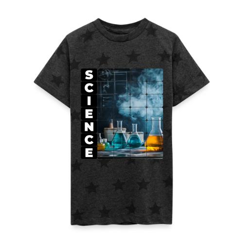 Alchemy of Science - Kid's 5 Star Print T-Shirt