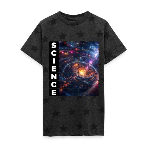 Science Spiral - Kid's 5 Star Print T-Shirt