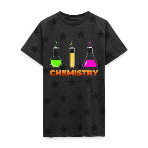 Chemistry: Elements in Motion - Kid's 5 Star Print T-Shirt