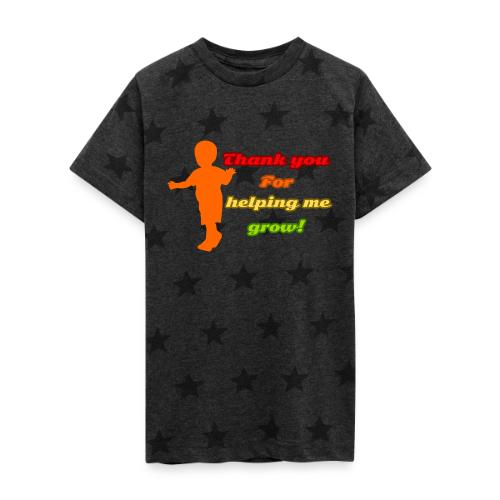 Roots and Wings - Kid's 5 Star Print T-Shirt