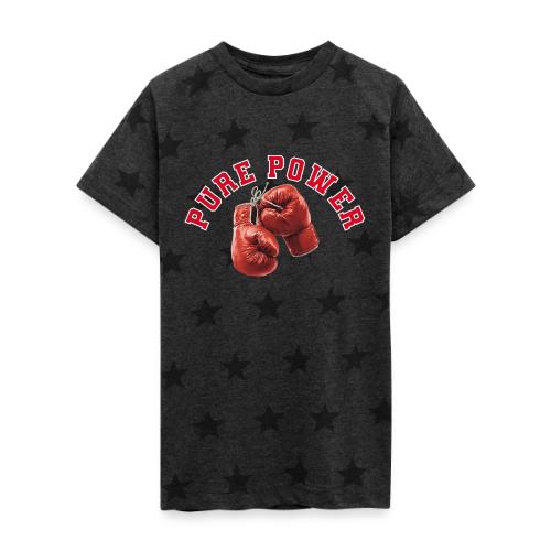 Boxing: Pure Power Punch - Kid's 5 Star Print T-Shirt