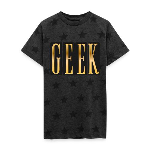 Proudly Geek - Kid's 5 Star Print T-Shirt