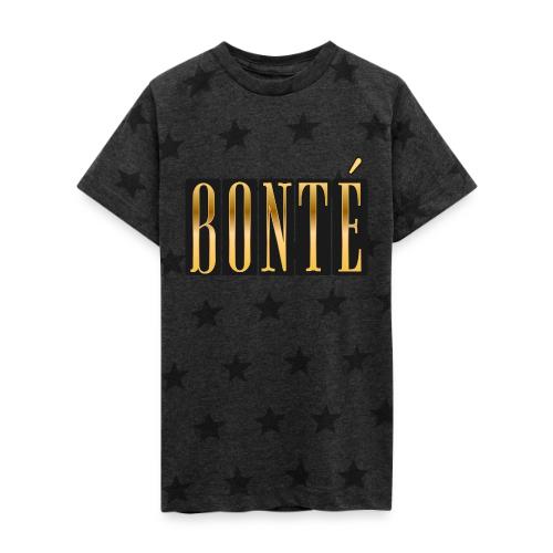 Golden Goodness - Kid's 5 Star Print T-Shirt