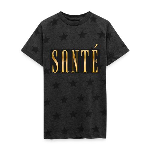 Golden Health - Kid's 5 Star Print T-Shirt