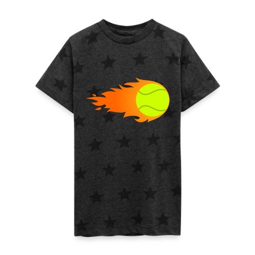 Tennis Ball - Kid's 5 Star Print T-Shirt