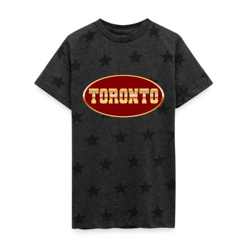 Toronto Gold Edition - Kid's 5 Star Print T-Shirt