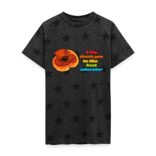 Teaching Legend - Kid's 5 Star Print T-Shirt