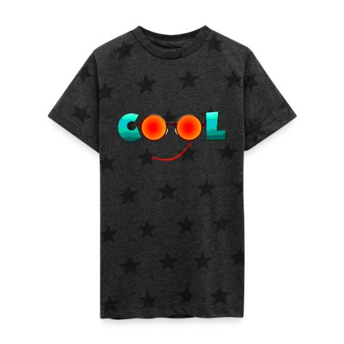Stay Cool Chill Vibes Design - Kid's 5 Star Print T-Shirt