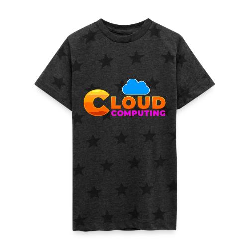 Cloud Computing - Kid's 5 Star Print T-Shirt