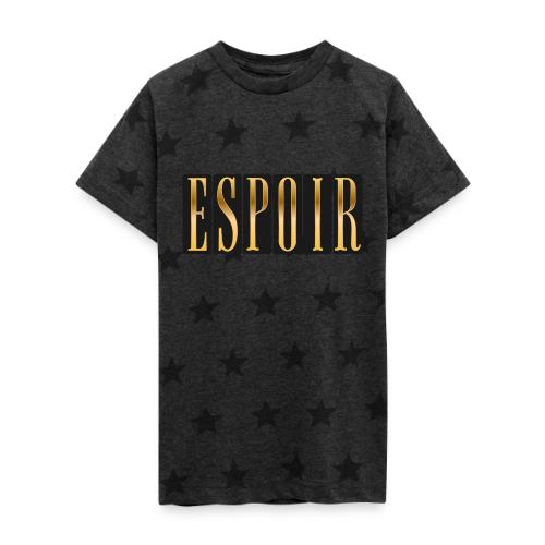 Espoir Doré - Kid's 5 Star Print T-Shirt