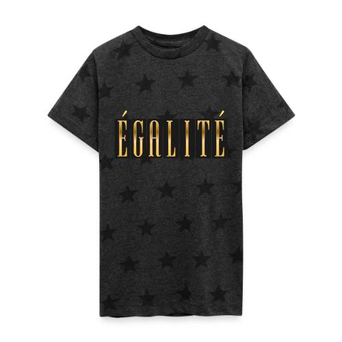 Égalité Dorée - Kid's 5 Star Print T-Shirt