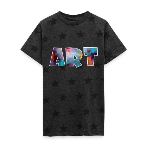 Art in Color - Kid's 5 Star Print T-Shirt