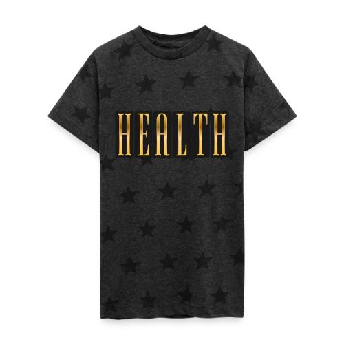 Golden Health - Kid's 5 Star Print T-Shirt