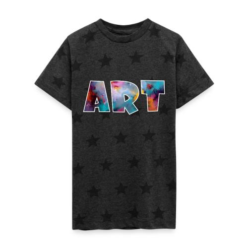 Art in Color - Kid's 5 Star Print T-Shirt