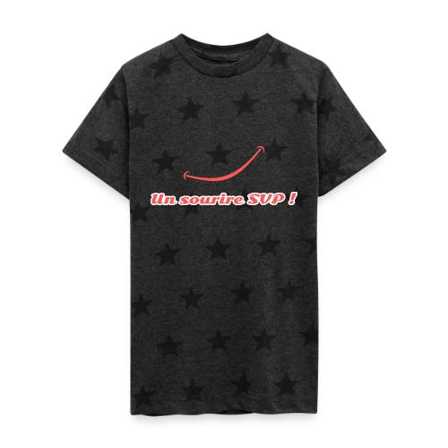 A smile, please! - Kid's 5 Star Print T-Shirt