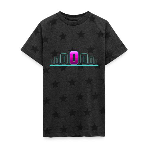 Letter O – Capital Varsity Alphabet Monogram - Kid's 5 Star Print T-Shirt